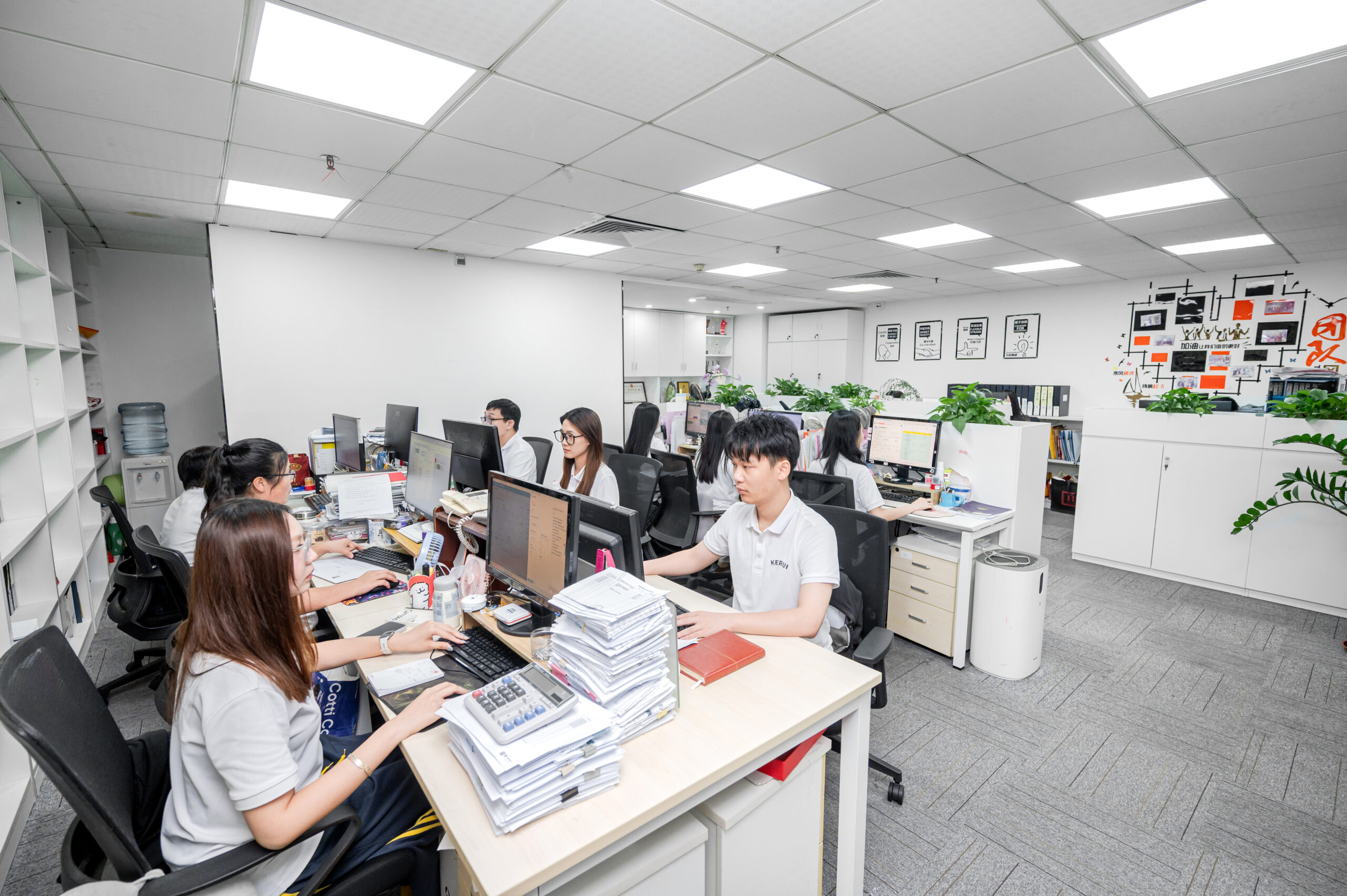 Modern commercial office towers representing Kerui feasibility-first client approach
