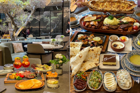 Restaurant ambiance and food photos